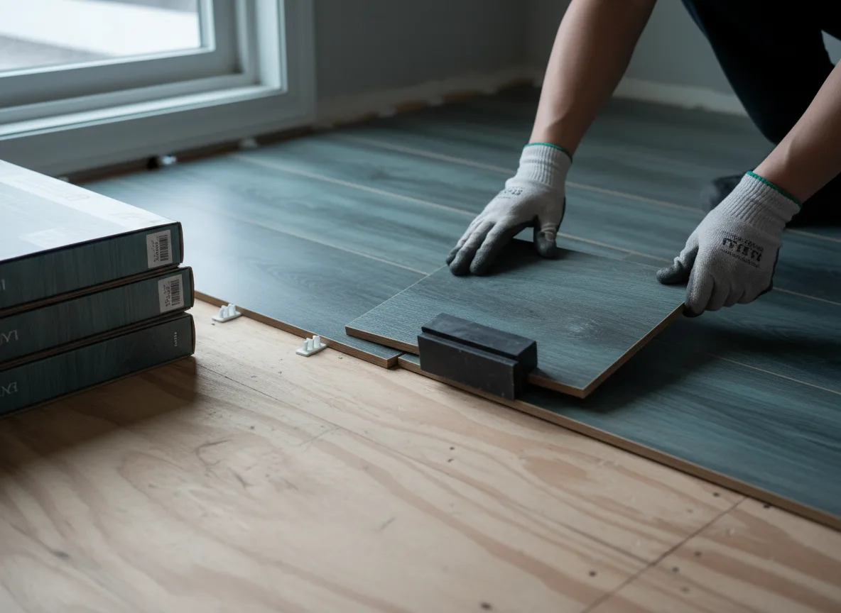 Luxury Vinyl Plank Installation company in Wales, MA